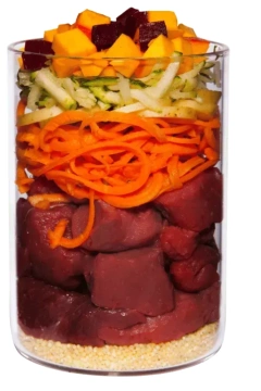 Влажный корм для собак Дикий олень с тыквой, амарантом и клюквой Classic Menu Terracanis