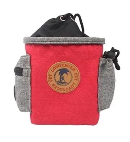 Сумка для выгула и дрессировок LOVOYAGER Dog Treat Bag Red