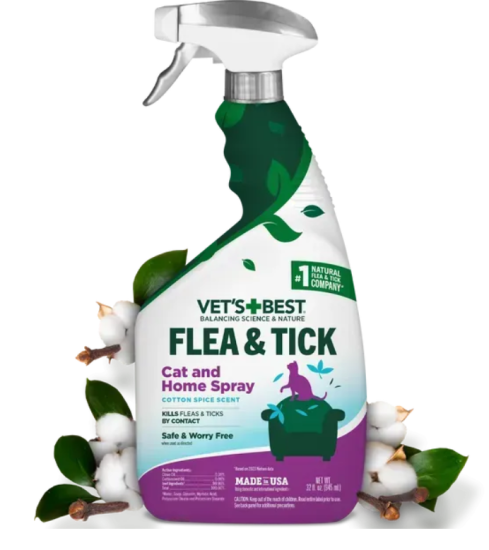 Vet's Best Flea & Tick Home Spray for Cats