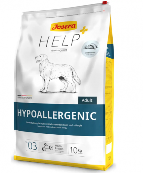 Josera Help Hypoallergenic Dog при пищевой непереносимости и аллергии