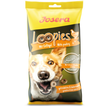 Josera Loopies Poultry Лакомства с курицей для собак