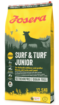 Josera Surf & Turf Junior для щенков и юниоров со вкусом ягненка и лосося