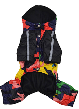 Утеплений демісезонний комбінезон Pet&Co “Камуфляж”