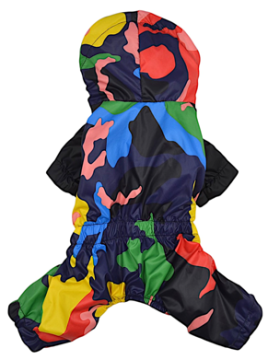 Утеплений демісезонний комбінезон Pet&Co “Камуфляж”