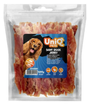 Лакомство для собак UniQ PETS вяленое утиное мясо 
