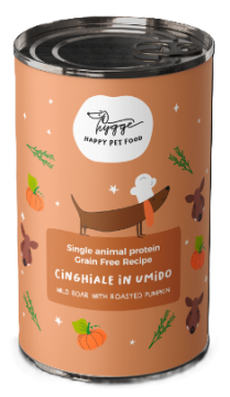 Вологий корм для собак Hygge Монопротеїн рагу з Кабана з гарбузом