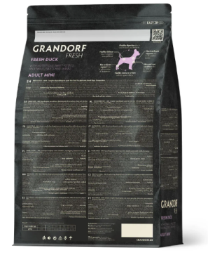 Grandorf FRESH DUCK & SWEET POTATO ADULT DOG MINI - сухой корм для взрослых собак малых пород с уткой и бататом
