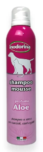 Шампунь-мусс Inodorina Shampoo Mousse Aloe с экстрактом алоэ 