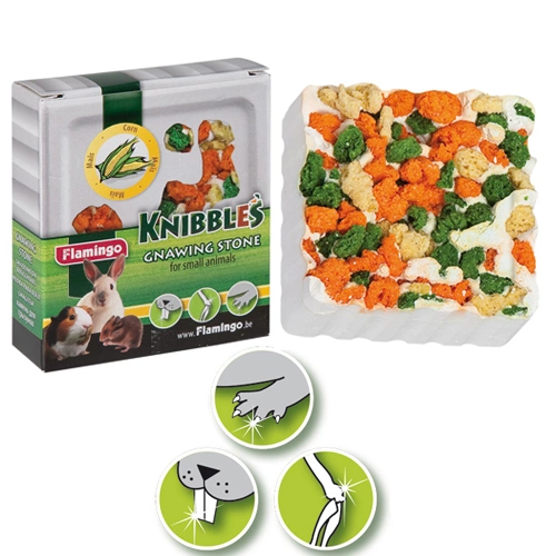 Flamingo мел с кукурузой для грызунов