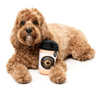М'яка іграшка для собак FuzzYard Barkrista Puppuccino