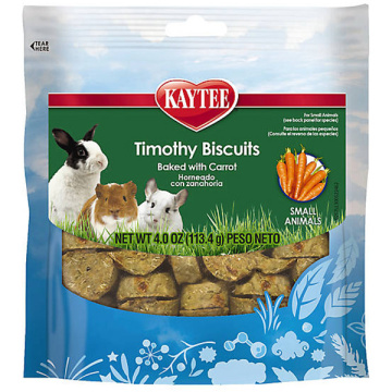 Ласощі для гризунів Kaytee Timothy Biscuits Carrot