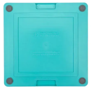 Лизательный коврик антистресс для собак LickiMat Soother Tuff Turquoise, тверда основа