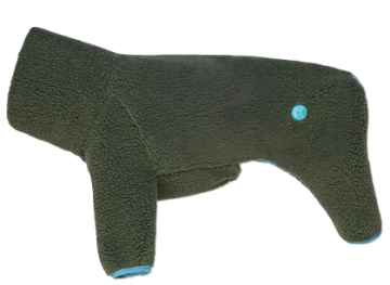 Светр для грейхаундів та інших хортів Cloud7 Cornwall Greyhound Оливковий