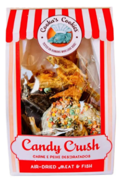 Святковий набір натуральних ласощів для собак Cooka's Cookies Candy Crush