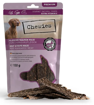 Мясное натуральное лакомство для собак 100% Кенгуру Chewies для всех возрастов
