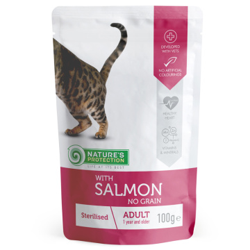 Nature‘s Protection Sterilised with Salmon