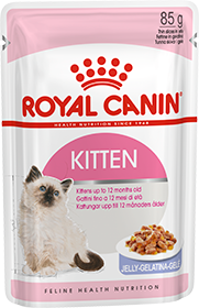 Консервированный корм для котят   Royal Canin Kitten Instinctive в желе