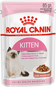 Вологий корм для кошенят Royal Canin Kitten Instinctive в соусі