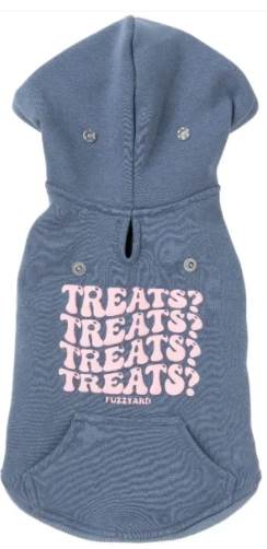 Кофта для собак FuzzYard Treats Блакитний