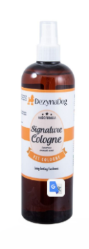 Спрей-парфум Dezynadog Signature Cologne обєднує верхні ноти лимону бергамоту каси і ялиці з відтінками квіткового жасмину аромат для кобелів