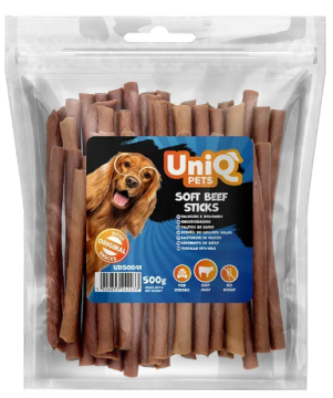 Лакомство для собак UniQ PETS Мягкие говяжьи палочки