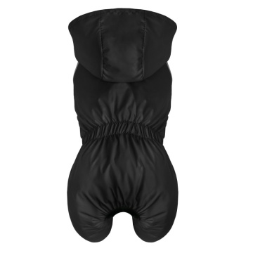 Комбинезон-дождевик для собак Barksi Textile Черный