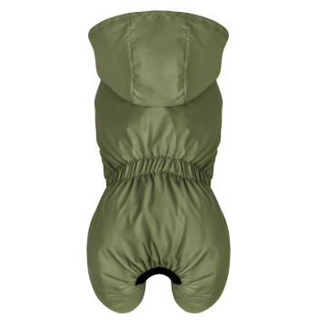 Комбинезон-дождевик для собак Barksi Textile Оливковый 