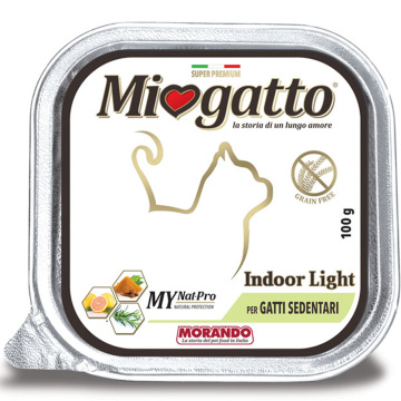 Консерва Miogatto Indoor Light для кошек