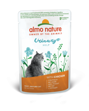 Almo Nature для профилактики мочекаменной болезни у кошек с курицей