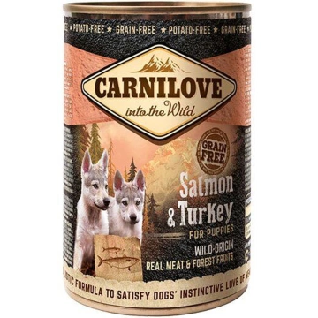 Carnilove Grain Free Puppy з лососем та індичкою