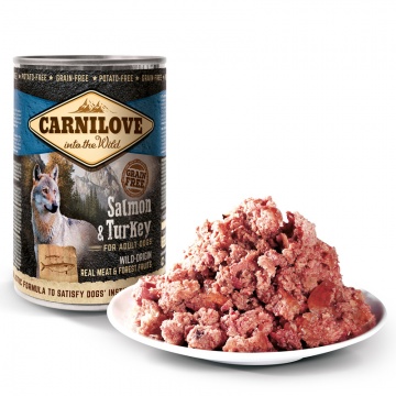 Carnilove Grain Free Dog Adult с лососем и индейкой