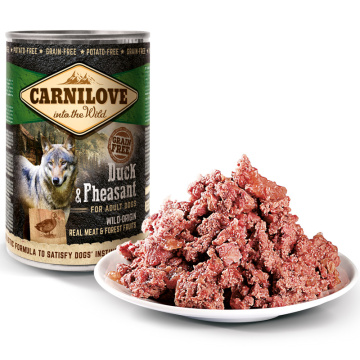 Carnilove Grain Free Dog Adult с уткой и фазаном