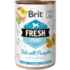 Brit Fresh Dog с рыбой и тыквой