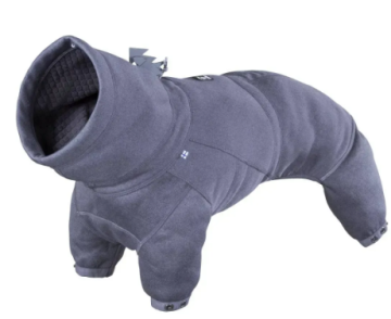 Утепленный комбинезон для собак Hurtta Midlayer Overall Серый