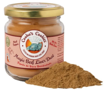 Натуральный топер для собак Cooka's Cookies 100% Говяжьей печени