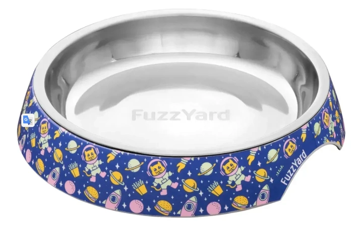 Миска для кошек FuzzYard Pluto Pussycat Синий