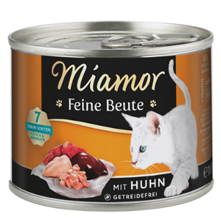 Miamor Feine Beute mit Huhn КУРКА беззерновой полнорационный влажный корм для кошек