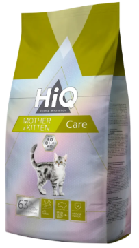 Сухий корм HiQ Kitten and mother care для кошенят віком до 1 року, для вагітних і годуючих котів