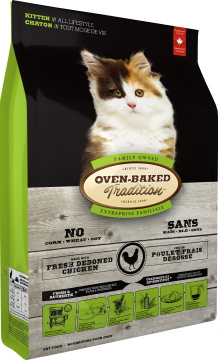 Oven-Baked Tradition Kitten Fresh Chicken