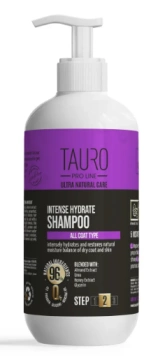 Интенсивно увлажнящий шампунь для шерсти и кожи собак и кошек TAURO PRO LINE Ultra Natural Care Intense Hydrate Shampoo