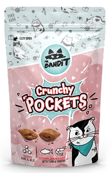 Mr. Bandit Хрустящие подушечки с тунцом и креветками для кошек