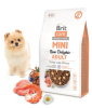 Корм сухой Brit Care Mini Raw Delights Turkey with Shrimp индейка с креветкой для собак малых пород 