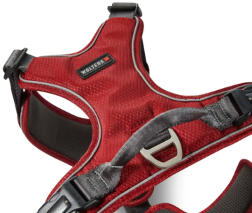 Шлейка для собак Wolters Active Pro Comfort, смягченная с ручкой. Красная