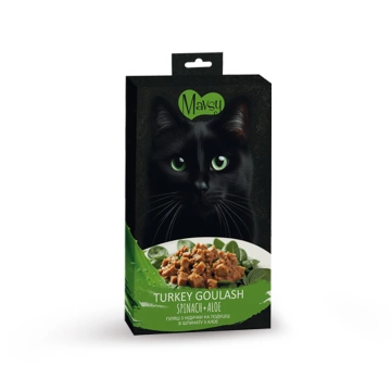 Mavsy Creamy Treats Turkey+spinach Гуляш из индейки на подушке из шпината из алоэ