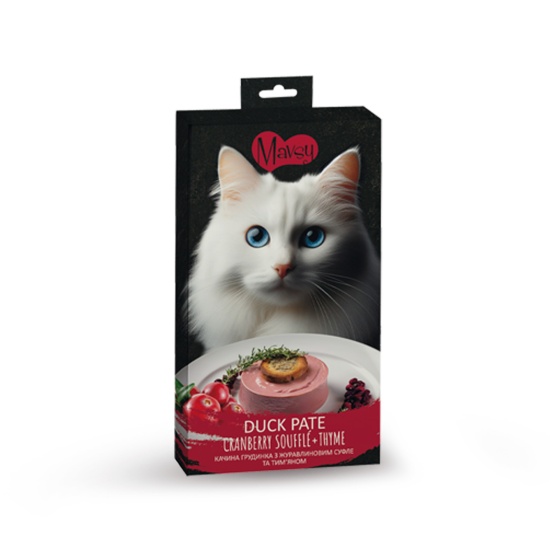 Mavsy Creamy Treats Duck+cranberry Утиная грудка в клюквенном суфле с тимьяном