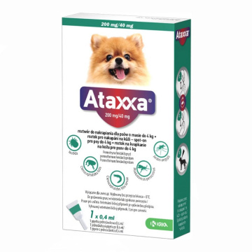 KRKA Ataxxa (Атакса) Spot On Капли для собак до 4 кг