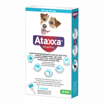KRKA Ataxxa (Атакса) Spot On Капли для собак от 4 до 10 кг
