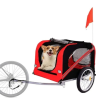 Велосипедный прицеп для собак Derby Bestopet Red