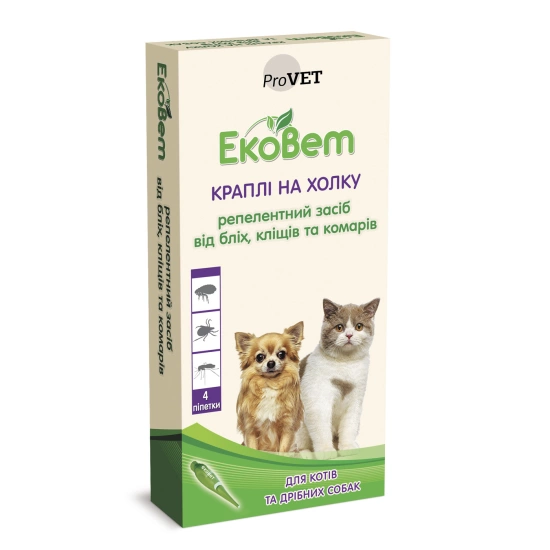 Капли Природа ЭкоВет до 10 кг