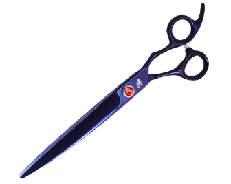 Ножиці грумерські Dezynadog Ignis 7.5 Curved Scissor вигнуті для стрижки собак японська нержавіюча сталь 440c 7,5 дюймів